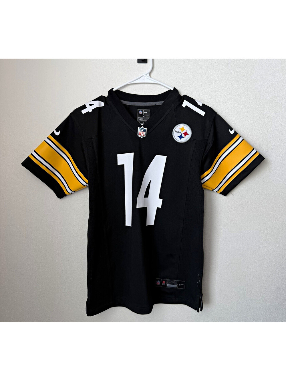Nike Pittsburgh Steelers George Pickens #14 Women’s M Jersey Black